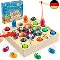 Produktbild: COOLJOY Magnetisches Angelspiel Montessori Spielzeug ab 2 Jahre Kinderspielzeug