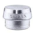 Produktbild: SIMPLEX-Einsatz, Weichmetall, silber | D=80 mm | 3209.080