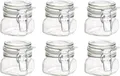 Produktbild: Mäser 931161 Gothika Einmachglas mit Deckel, 300 ml, Vorratsgläser mit Bügelverschluss, klar (6er Pack)
