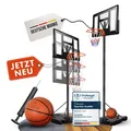 Produktbild: VALENESS® Basketballständer Outdoor - Höhenverstellbar inkl. Ball und Pumpe