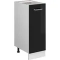 Produktbild: Unterschrank  R-line, Schwarz Hochglanz, 30 Cm Ohne Arbeitsplatte, Vicco