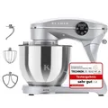Produktbild: KLAMER Küchenmaschine 1800W, Knetmaschine mit 6 Liter Edelstahl Schüssel, 10 …