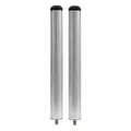 Produktbild: Fox Matrix Silver Leg Extensions 36mm / 300mm - 2 Beine für Sitzkiepe, Standfüße