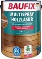 Produktbild: BAUFIX Multispray Holzlasur nussbaum seidenglänzend, 5 Liter, Holzlasur