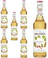 Produktbild: 6 Flaschen | MONIN HASELNUSS | 0,7L je Flasche | Hauch von Mandel und Vanille
