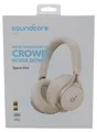 Produktbild: Soundcore Space One, Verkabelt & Kabellos, Anrufe/Musik, 259 g, Kopfhörer, Cremefarben