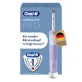 Produktbild: Oral-B Vitality Pro Elektrische Zahnbürste Lila 3 Putzprogramme Wiederaufladbar