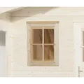 Produktbild: WEKA Fenster für Gartenhäuser, Holz/Glas - beige