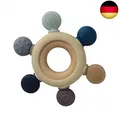 Produktbild: Arudyo Beißring aus Silikon BPA-frei Baby Beißring Spielzeug Baby Ruder G