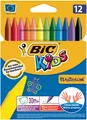 Produktbild: BIC KIDS Wachsmalkreide Plastidecor 12er Kartonetui