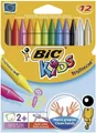 Produktbild: Bic Kids Plastidecor Kerze Buntstifte 12 Stück
