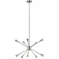 Produktbild: Elstead Lighting Kronleuchter Elstead Jax, Nickel, Metall, Glas, 47.7 cm, Grüner Punkt, RoHS, Lampen & Leuchten, Innenbeleuchtung, Hängelampen