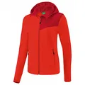 Produktbild: Erima Damen Performance Softshell Jacke (2062206), rot/ruby, 46
