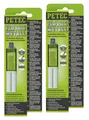 Produktbild: 2x PETEC Flüssigmetall 25ml Epoxy Klebstoff grau Metallkleber - 97425