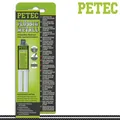 Produktbild: Petec 25ml Flüssigmetall Doppelspritze SB-Karte Spachteln Reparatur Stahl Auto