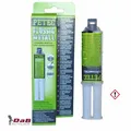 Produktbild: Petec Flüssigmetall 25ml 2K Epoxidharz Kleber Aluminium Eisen Guss Stahl  97425