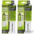 Produktbild: 2x PETEC FLÜSSIGMETALL 25ML KNETMASSE FLÜSSIG 2-KOMPNENTEN 2-K EPOXYDHARZ 97425