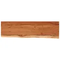 Produktbild: vidaXL Wandregal 60x20x2,5 cm Rechteckig Massivholz Akazie Baumkante