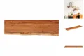 Produktbild: Wandregal 60x20x2,5 Cm Rechteckig Massivholz Akazie Baumkante