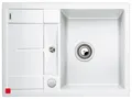 Produktbild: Blanco Metra 45 S Compact Weiß Auflage Granit-Spüle Küchenspüle Einbaubecken