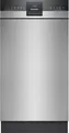 Produktbild: Siemens SR43ES25ME iQ300 Unterbau-Geschirrspüler, 45 cm breit, 10 Maßgedecke, AquaStop, HomeConnect, Besteckschublade, Gebürsteter Stahl