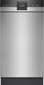 Produktbild: Siemens SR43ES25ME - iQ300 Unterbau Geschirrspüler mit 5 Jahre Garantie, Gebürsteter Stahl, Besteckschublade, 45 cm