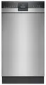 Produktbild: Siemens iQ300 SR43ES25ME 45 cm Geschirrspüler unterbaufähig Leise 10 Maßgedecke