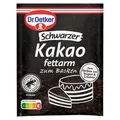 Produktbild: Dr. Oetker Schwarzer Kakao zum Backen intensiv dunkler Kakao 30g