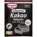 Produktbild: Dr Oetker Schwarzer Kakao zum Backen 30g Packung