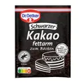 Produktbild: Dr. Oetker Schwarzer Kakao zum Backen intensiv dunkler Kakao 30g