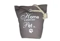 Produktbild: LB H&F Lilienburg Türstopper LB H&F Lilienburg Türstopper schwer Stoff Sack Vintage (Home Tiere Hund Katze PET Stofftürstopper modern Sack Tier Textil Türhalter Türaufhalter Fensterstopper Deko Wohnzimmer grau), Bodentürstopper Stoff Tierbesitzer Türsack Wand Boden Design PET
