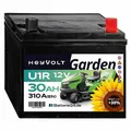 Produktbild: HeyVolt Garden Rasentraktorbatterie 30Ah 310A Aufsitzrasenmäher Akku Rasenmähertraktor Starterbatterie, 12V U1R SLA