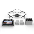 Produktbild: DJI Mini 4 Pro Fly More Combo mit DJI RC 2 Fernsteuerung (Bildschirmfernsteuerung), faltbare Mini-Dr