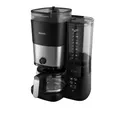 Produktbild: Philips HD7900/50 Filterkaffeemaschine 1,25 l schwarz mit integriertem Mahlwerk