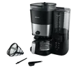 Produktbild: Philips Grind & Brew Kaffeemaschine HD7900/50 - Schwarz/Silber