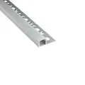 Produktbild: tktrading24 T77 LED Alu Premium Fliesenprofil 10mm silber - 2m opal
