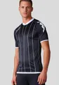 Produktbild: Kappa Fußballtrikot Arezzo Trikot Sportshirt mit Längsstreifen und Kontrasteinfassungen