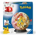 Produktbild: Ravensburger 3D Puzzle 11595 - Puzzle-Ball Pokémon Kanto Region - Puzzleball aus dreidimensionalen (73 Teile) (11595)
