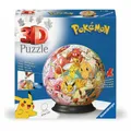 Produktbild: Ravensburger 3D Puzzles Puzzle-Ball Pokemon Kanto Region Puzzleball 72 Teile