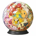 Produktbild: Ravensburger 3D-Puzzleball Pokémon-Figuren, 54 Teile.