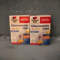 Produktbild: Doppelherz Glucosamin 1200 + D3 + K + C - 30 Tabletten für Knorpelfunktion x2