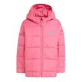 Produktbild: adidas Unisex Kinder ESSENTIALS 3 STRIPES PADDED JACKET, Pink Fusion/White, 11-12 Years