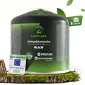 Produktbild: CAMPLORA 8x 500g Gaskartuschen mit Schraubventil, Propangas & Butangas, Schraubkartusche gaskartusche mit Gewinde für Campingkocher und Grill EN417 gaskartuschen schraubventil gasflasche gas kartusche