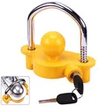Produktbild: Turnart Anhängerschloss, Premium-Diebstahlsicherung, für 50mm, 2