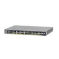 Produktbild: NETGEAR 28-Port PoE Gigabit Ethernet Smart Switch (GS728TP): Managed, optionales Insight-Cloud-Management, 24 PoE+ bei 190 W, 4 1G SFP, Desktop- oder Rack-Befestigung GS728TP-300EUS