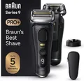Produktbild: Braun Series 9 Pro+ Rasierer 9510s schwarz mit Ladeständer  Cyber Week Deal