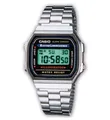 Produktbild: Casio A168WA-1YES Unisex-Uhr Vintage Iconic Quarz Edelstahl-Armband