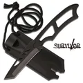 Produktbild: MC Survivor Neck Tantomesser Taschenmesser Halsmesser mit Halskette HK656