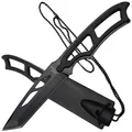 Produktbild: Haller Tanto Neck Knife Einsatzmesser Umhängemesser Scheide Signalpfeife