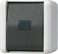 Produktbild: JUNG Taster m. neutraler Kalotte 833W WG800 IP44 Wechsler 833W (833W)